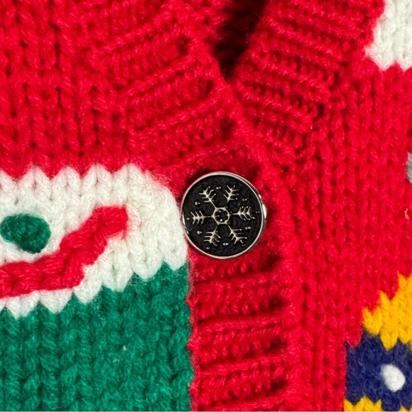 Karen Scott Ugly Christmas Knit Sweater Vest - Picture 4 of 6